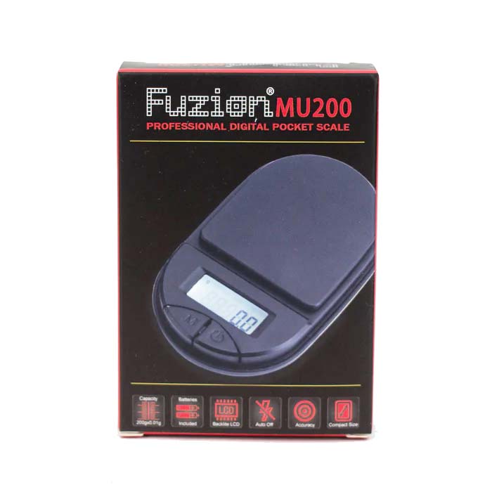 Fuzion | MU200 200*0.01g Pocket Scale Scale Super Supplys Inc