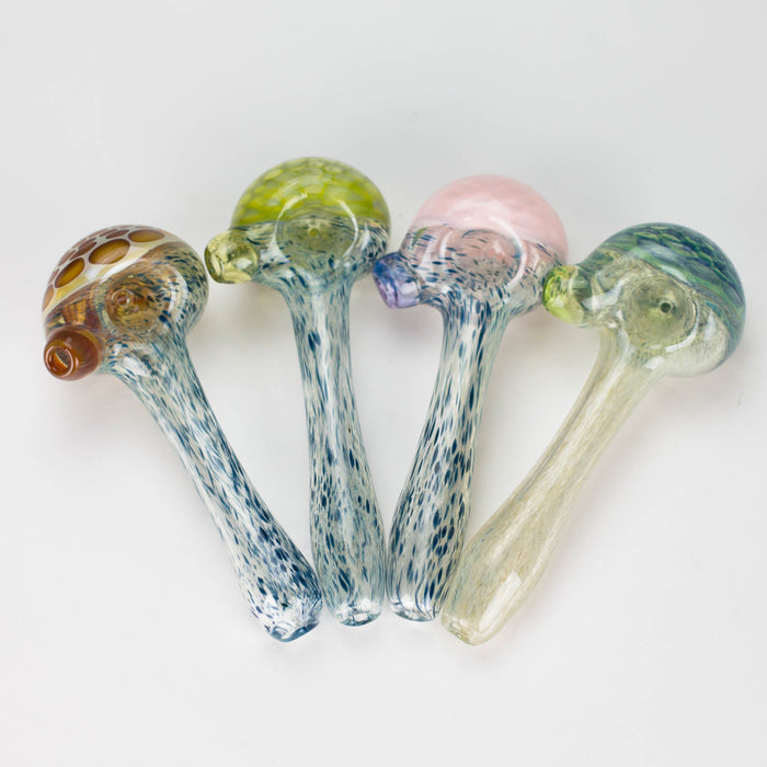Shine Glassworks | Frit Honeycomb Pipe - Made in Canada Glass Pipe Smoking Cat Distribution