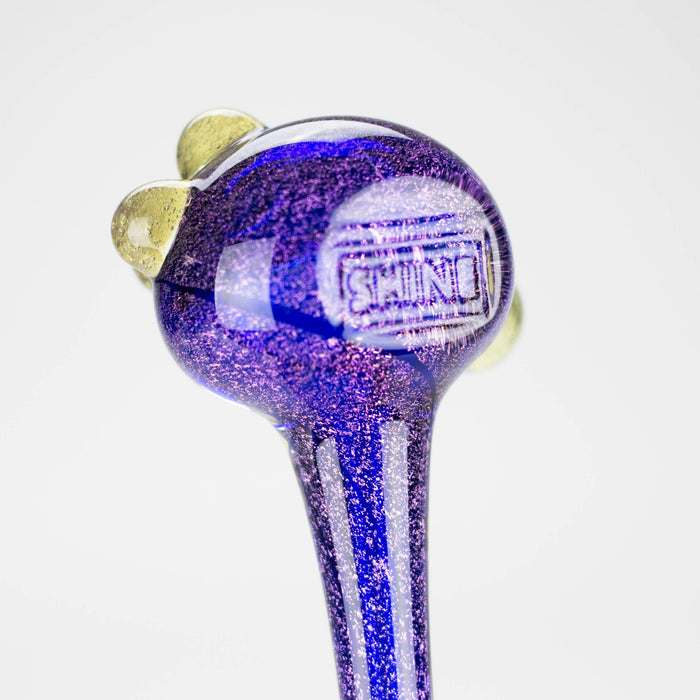 Shine Glassworks | 4" Dichroic Handpipe - made in Canada Glass Pipe Smoking Cat Distribution