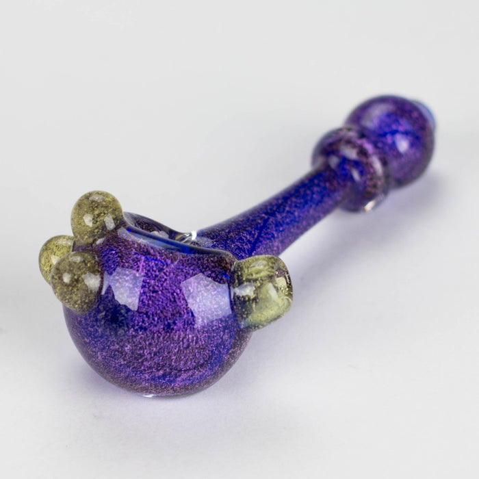 Shine Glassworks | 4" Dichroic Handpipe - made in Canada Glass Pipe Smoking Cat Distribution