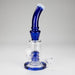 10" Bent Neck Glass Bong – Water Diffuser (Color May Vary) Glass Bong Bongzie Smokes