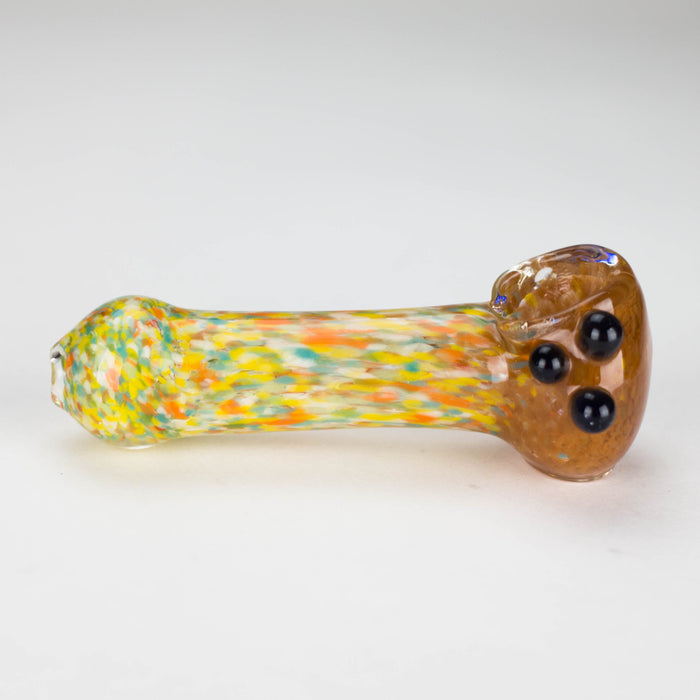 4" Handcrafted Glass pipe Pack of 2 Glass Pipe Bongzie Smokes