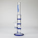 Ganjavibes | 11" Triple Honeycomb Percolator Glass Bong Glass Bong Maple Craft Inc Blue