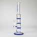 Ganjavibes | 11" Triple Honeycomb Percolator Glass Bong Glass Bong Maple Craft Inc