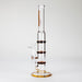 Ganjavibes | 11" Triple Honeycomb Percolator Glass Bong Glass Bong Maple Craft Inc Amber