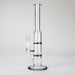 Ganjavibes | 11" Double Honeycomb Percolator Glass Bong Glass Bong Maple Craft Inc