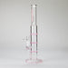 Ganjavibes | 11" Triple Honeycomb Percolator Glass Bong Glass Bong Maple Craft Inc Pink