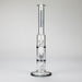 Ganjavibes | 11" Double Honeycomb Percolator Glass Bong Glass Bong Maple Craft Inc
