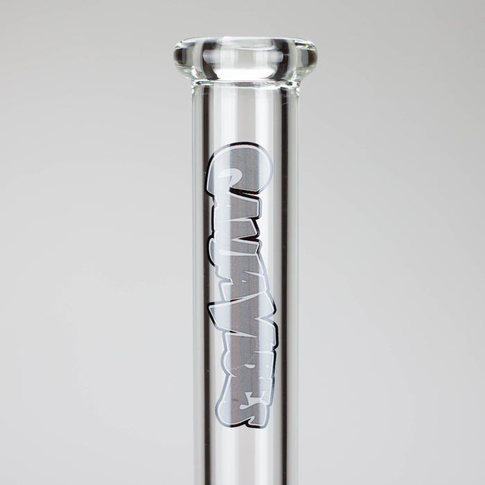Ganjavibes | 11" Double Honeycomb Percolator Glass Bong Glass Bong Maple Craft Inc