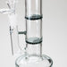 Ganjavibes | 11" Double Honeycomb Percolator Glass Bong Glass Bong Maple Craft Inc