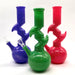 9.5" Zig-zag Designed Bong - Assorted Color [PIP651] Glass Bong NIBO Distribution