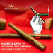 King Palm | Mini Rolled with flavor tips New Flavours - 20 pouches Display [SMK983] Leaf Wrap NIBO Distribution