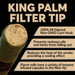 King Palm | Mini Rolled with flavor tips New Flavours - 20 pouches Display [SMK983] Leaf Wrap NIBO Distribution