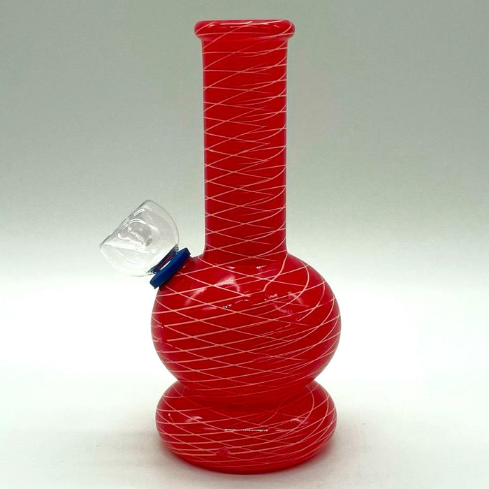 6" Glass Bong - Assorted Color [PIP560] Glass Bong NIBO Distribution