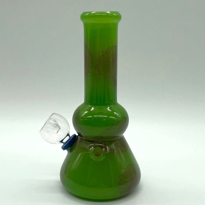 6" Glass Bong - Assorted Color [PIP560] Glass Bong NIBO Distribution