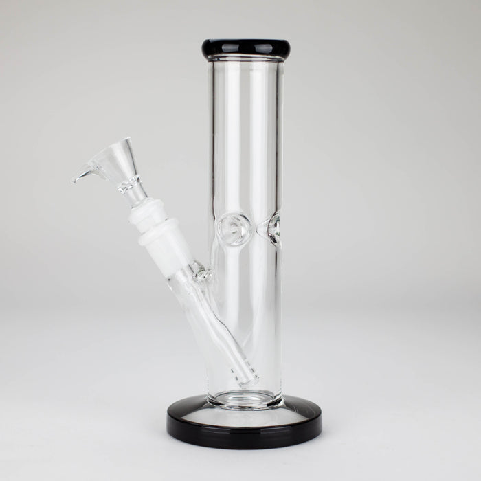 8" Glass Straight Bong [PIP508] Glass Bong NIBO Distribution