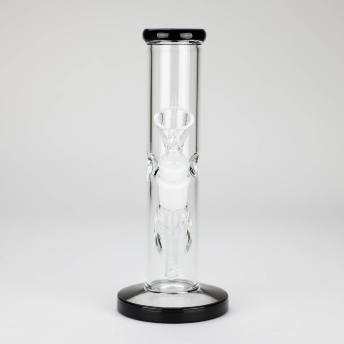 8" Glass Straight Bong [PIP508] Glass Bong NIBO Distribution