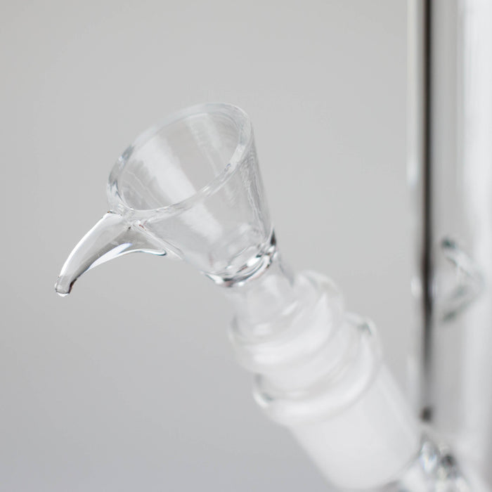 8" Glass Straight Bong [PIP508] Glass Bong NIBO Distribution