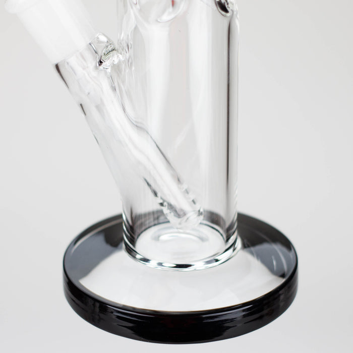 8" Glass Straight Bong [PIP508] Glass Bong NIBO Distribution