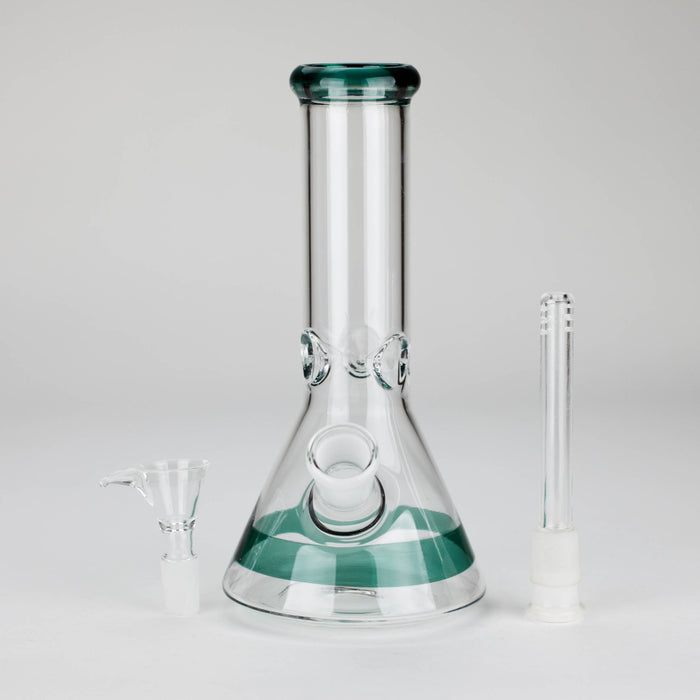 8" Glass Beaker Bong [PIP507] Glass Bong NIBO Distribution