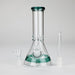 8" Glass Beaker Bong [PIP507] Glass Bong NIBO Distribution