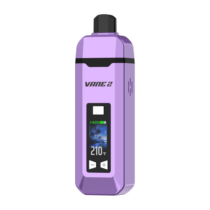 Yocan | Flower Vaporizer Vane 2 Digital Dry Herb Vape Maq Distributors Violet