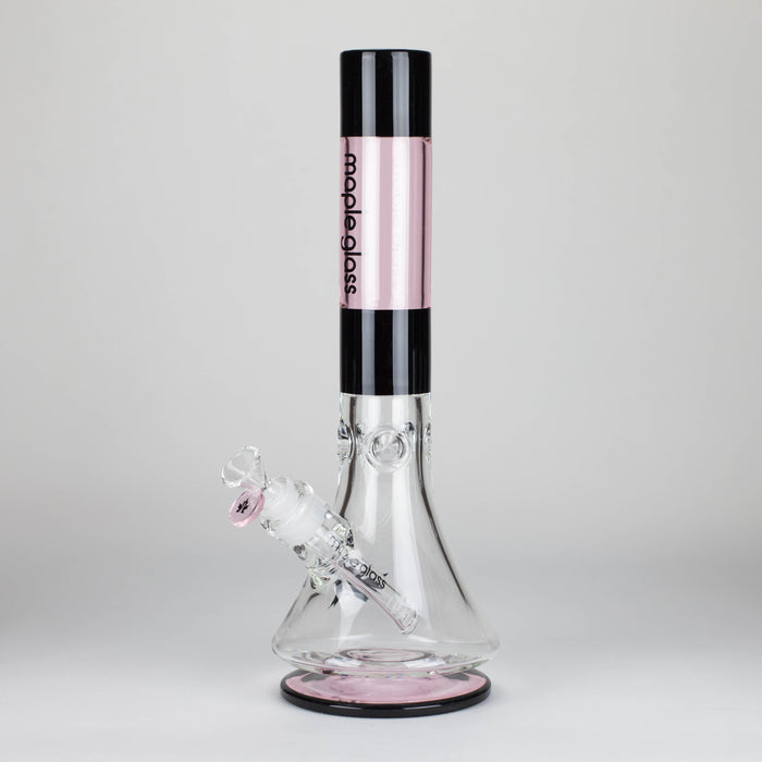 Maple Glass | The Okanagan Series 14-15 Inches Bong Glass Bong Maple Craft Inc Pink