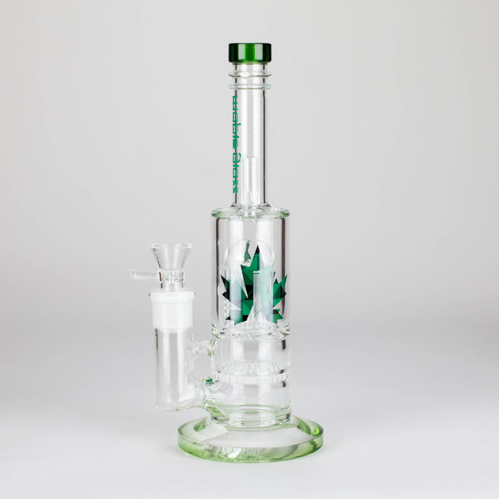 Maple Glass | 12" Honey Comb With Tree Percolator And Splash Guard Bong Glass Bong Maple Craft Inc