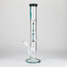 Ganjavibes | 17" Double Tree Percolator Glass Bong By Irie Vibes Glass Bong Maple Craft Inc Teal