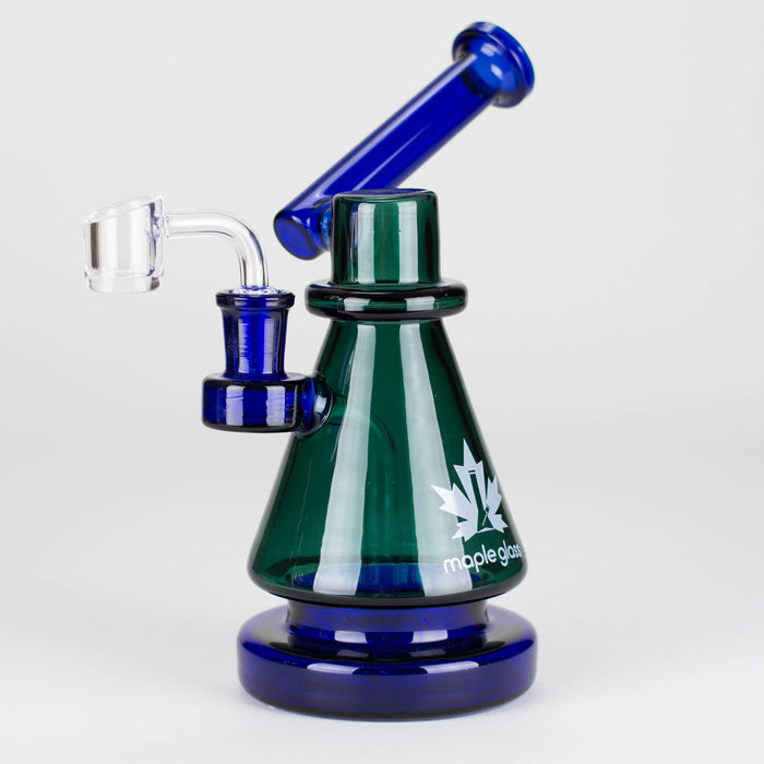 Maple Glass | 9" Goddess of The Earth Series Glass Dab Rig Glass Rig Maple Craft Inc Teal