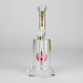 Ganjavibes | 8.5 inches Strawberry perc Waterpipe & Dabrig with Quartz Banger Glass Rig Maple Craft Inc