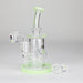 Cannatonik | 7" Glass Bong and Dab Rig Glass Rig Maple Craft Inc Green