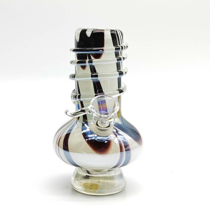 2 Parts 6 " Soft Glass 9 Colors Glass Bong Super Supplys Inc Marble