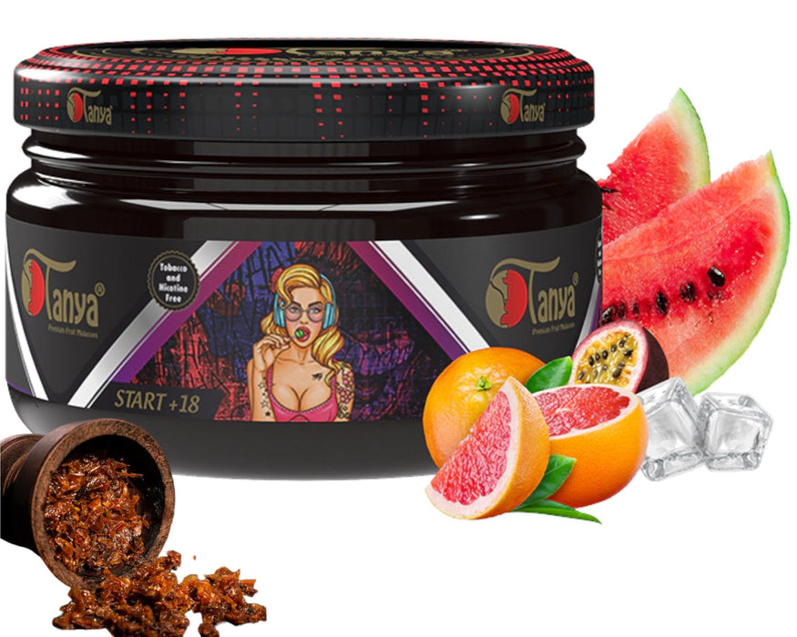 TANYA HOOKAH FLAVOR 250G CAN ZERO NICOTINE- ZERO TOBACCO Flavour Jatiimports LLC