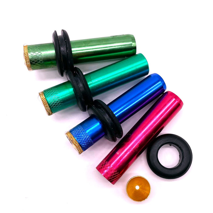 Thick Metal Slide 7cm Assorted Color Pack of 10 pcs [PIP911] Downstem · Bowlstem NIBO Distribution