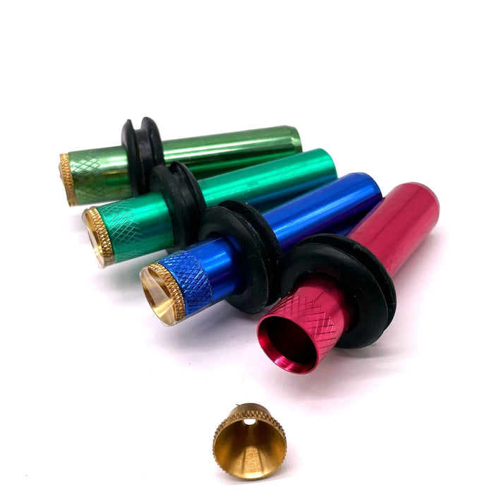 Thick Metal Slide 7cm Assorted Color Pack of 10 pcs [PIP911] Downstem · Bowlstem NIBO Distribution