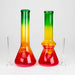 10" Rasta Color Water pipe-Designs Assorted Glass Bong NIBO Distribution