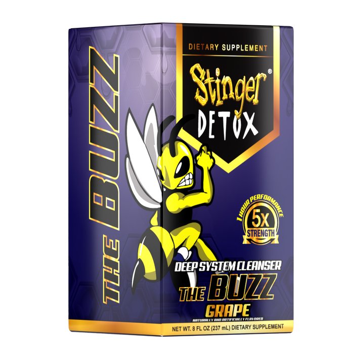 Stinger Detox | Buzz 5X Extra Strength Drink – 8 FL OZ Detox Desert Depot
