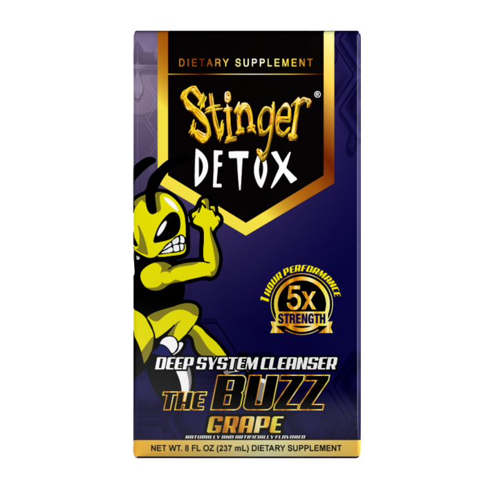 Stinger Detox | Buzz 5X Extra Strength Drink – 8 FL OZ Detox Desert Depot