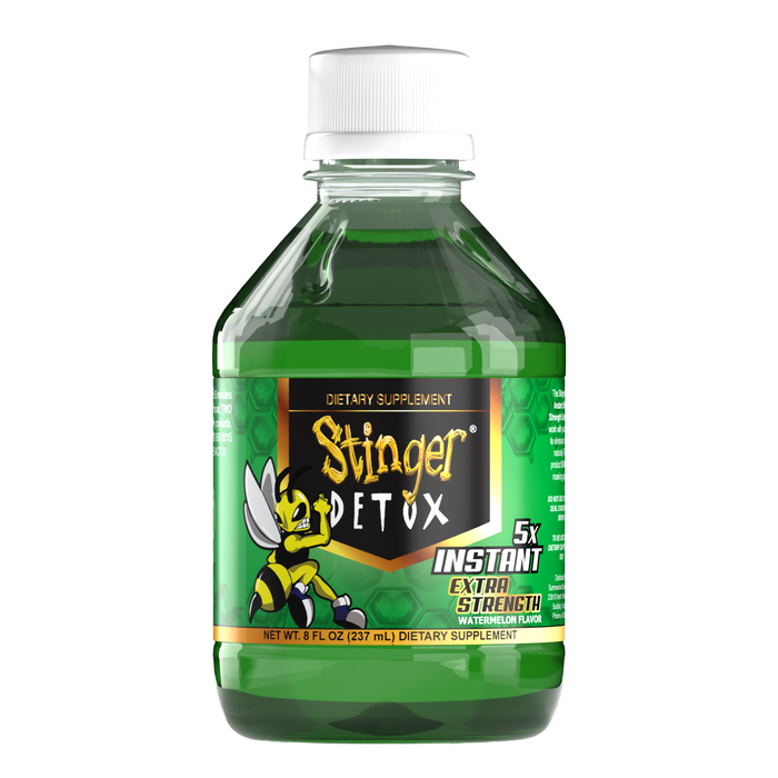 Stinger Detox | 5X Instant Extra Strength Drink – Watermelon (8 fl oz) Detox Desert Depot