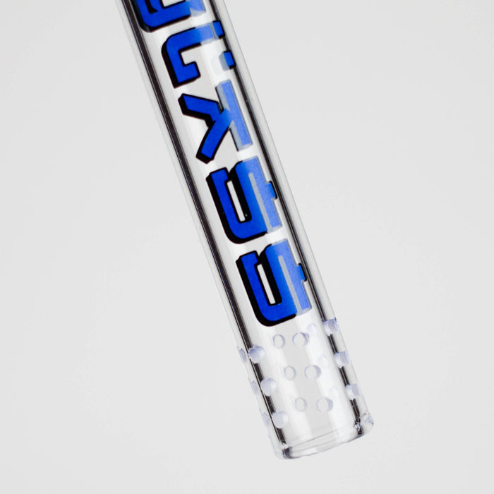 Silk Glass | 17" 10mm Thick Beaker Glass Bong with Accessories – Premium Gift Set Glass Bong Small Biz Distributors