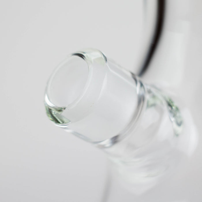 Silk Glass | 17" 10mm Thick Beaker Glass Bong with Accessories – Premium Gift Set Glass Bong Small Biz Distributors