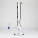 Silk Glass | 17" 10mm Thick Beaker Glass Bong with Accessories – Premium Gift Set Glass Bong Small Biz Distributors