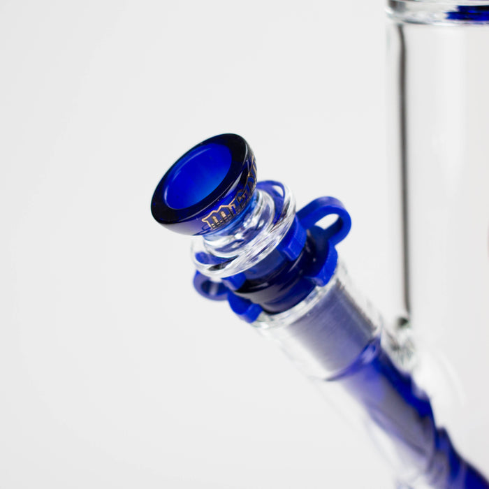 Medusa | 17" 7mm Glass Bubble Tree Perc Glass bong Glass Bong Small Biz Distributors