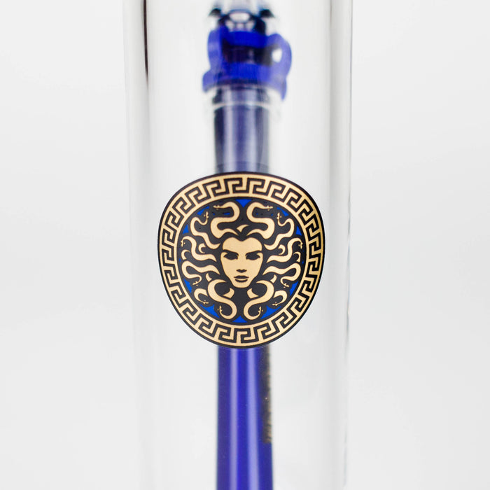 Medusa | 17" 7mm Glass Bubble Tree Perc Glass bong Glass Bong Small Biz Distributors