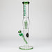 Medusa | 17" 7mm Glass Bubble Tree Perc Glass bong Glass Bong Small Biz Distributors Green