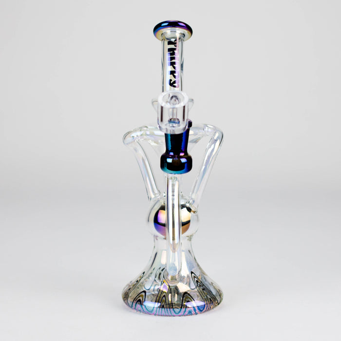 Trippy Glass | Recycler with Banger Glass Rig Small Biz Distributors