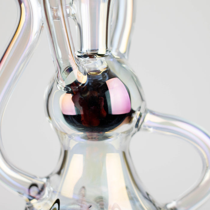 Trippy Glass | Recycler with Banger Glass Rig Small Biz Distributors