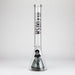 Medusa | 18" Glass Beaker Bong with Cone Perc Glass Bong Small Biz Distributors