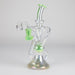 Trippy Glass | Recycler with Banger Glass Rig Small Biz Distributors Green